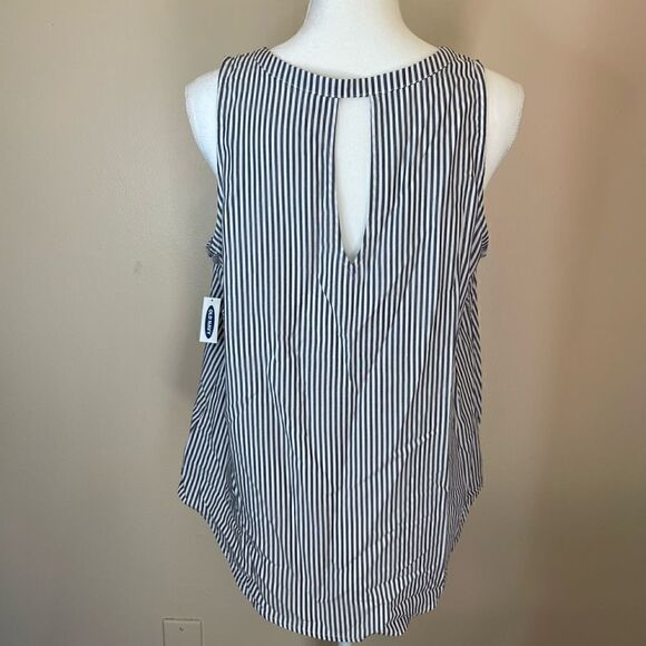 New! Old Navy| Large|Sleeveless top| striped | Fit and flare| soft| Loose - Picture 8 of 10